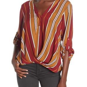 Blouse twist front